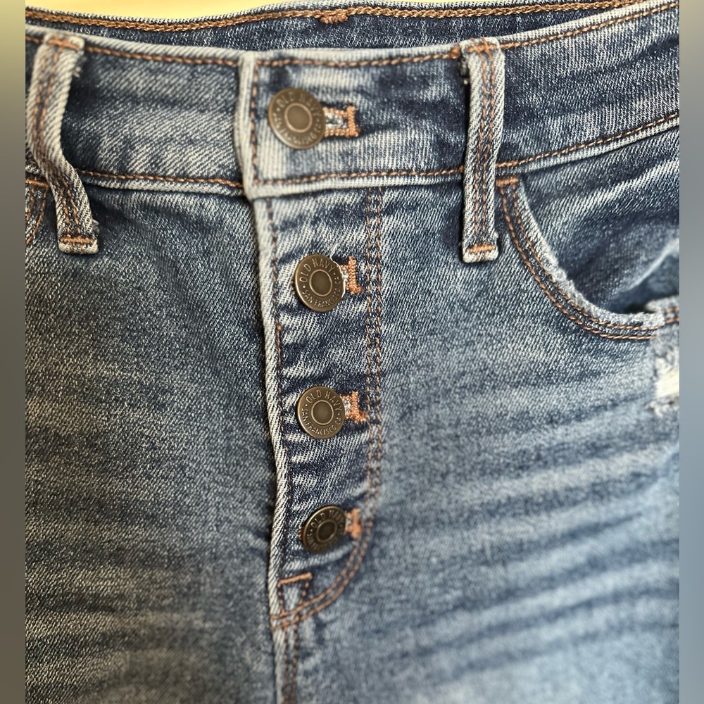 High rise skinny jeans size 0